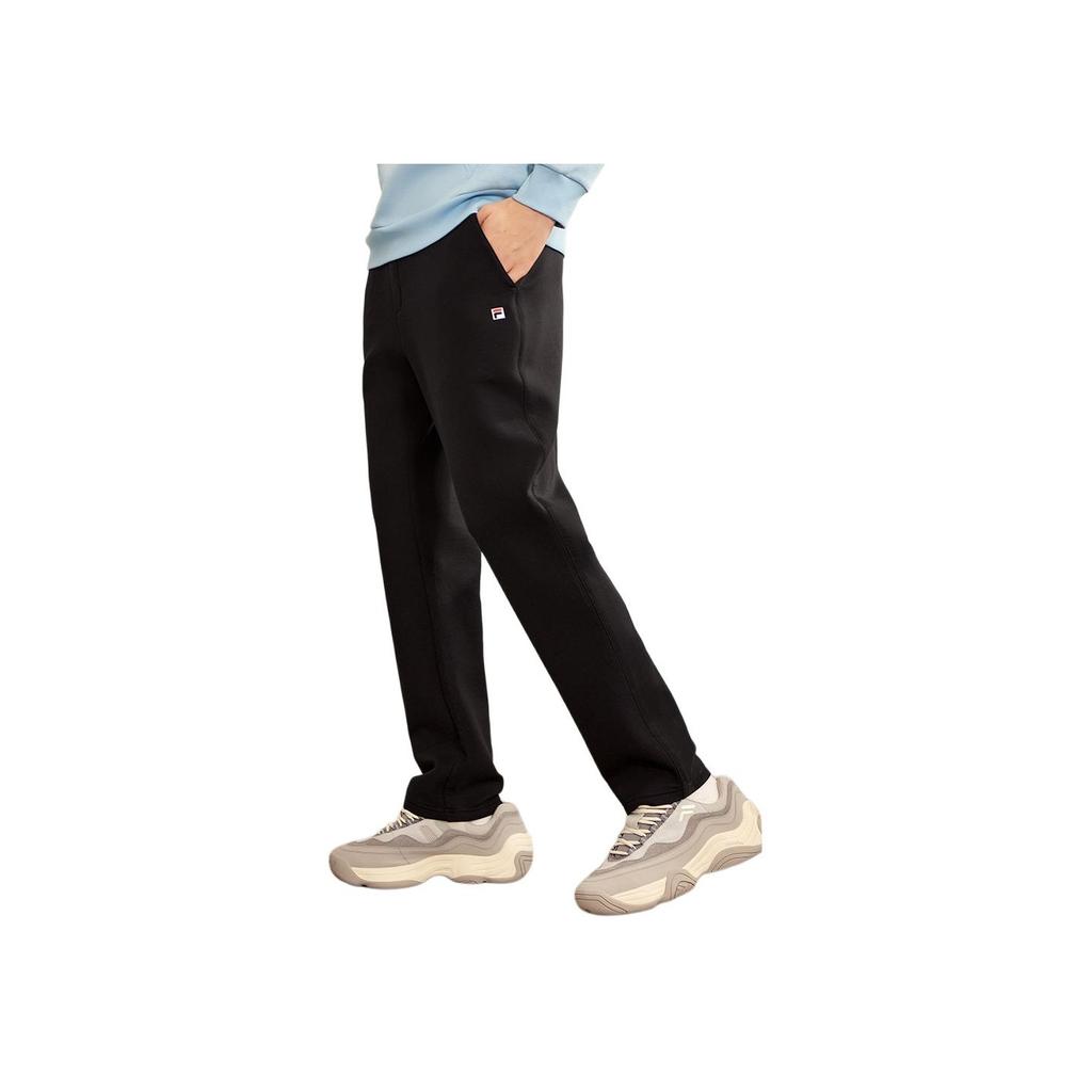 New FILA Casual Pants Men's Jet Black F51M248602FBK