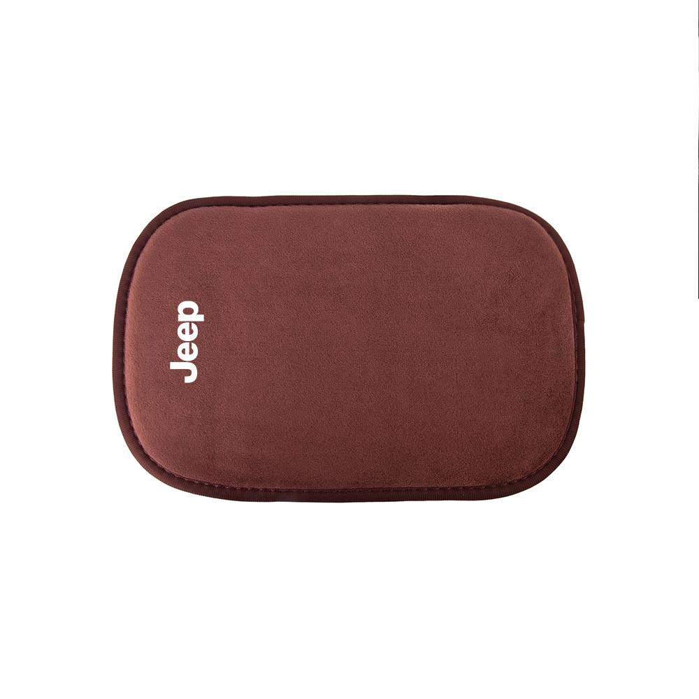 Car Center Console Armrest Box Mat Suede Arm Rest Cushion Accessories For Jeep Patriot Wrangler Cherokee Compass Grand Cherokee AKQ1