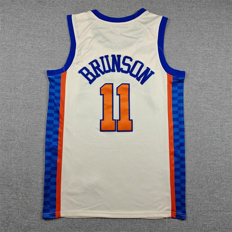 2026 New York Knicks 11 Brunson Basketball Jersey City Edition Mens Sports Fan Apparel