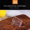 20/50pcs Transparent Clear Plastic Cups Thicken Try Drinking Cup Reusable Muffin Cup Reusable Disposable Plastics Cup