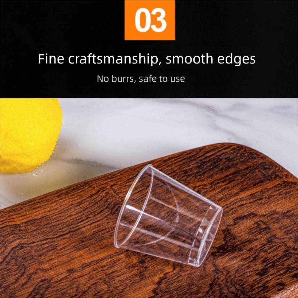 20/50pcs Transparent Clear Plastic Cups Thicken Try Drinking Cup Reusable Muffin Cup Reusable Disposable Plastics Cup