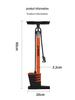 Jingding Universal Bicycle and Car Tire Inflator with Gauge