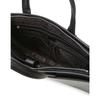Daks Black Solid Cowhide Briefcase Dbba6f333bk