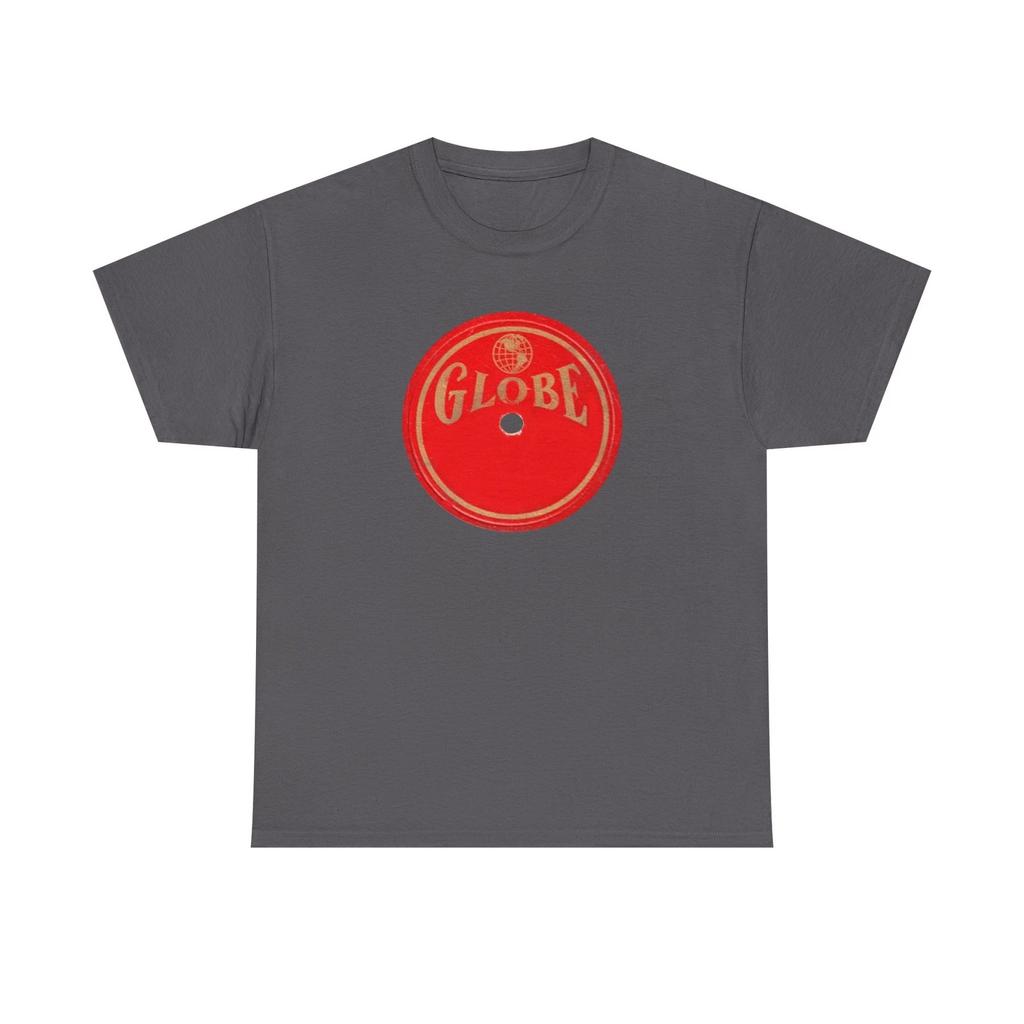 Retro Vintage 78rpm Tee T Shirt Globe Records DISTRESSED NWT