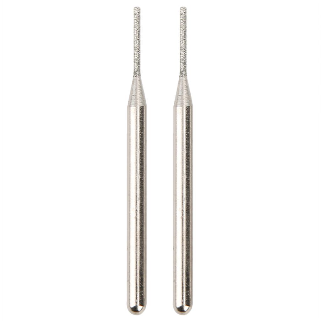 30Pcs Grinding Needle Set Emery Cylindrical Flat Head Electric Grinder Accessories 1mm