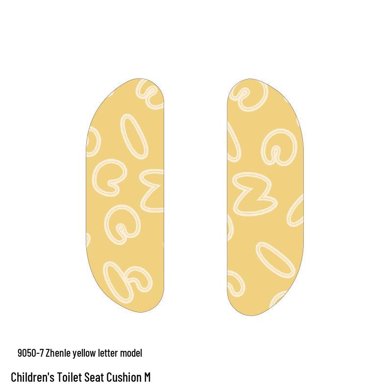 Children's Cartoon Self-Adhesive Washable Toilet Seat Cushion Pad