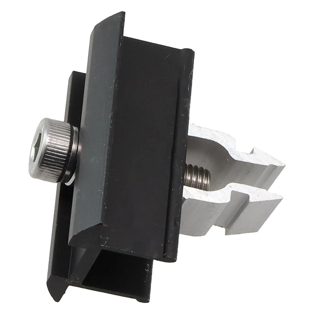 Solar Panel End Clamp Quick Solar Pv Module Fastening Clip Medle End Clamp For Fixing Solar Module Solar Bracket Mounting Clamps