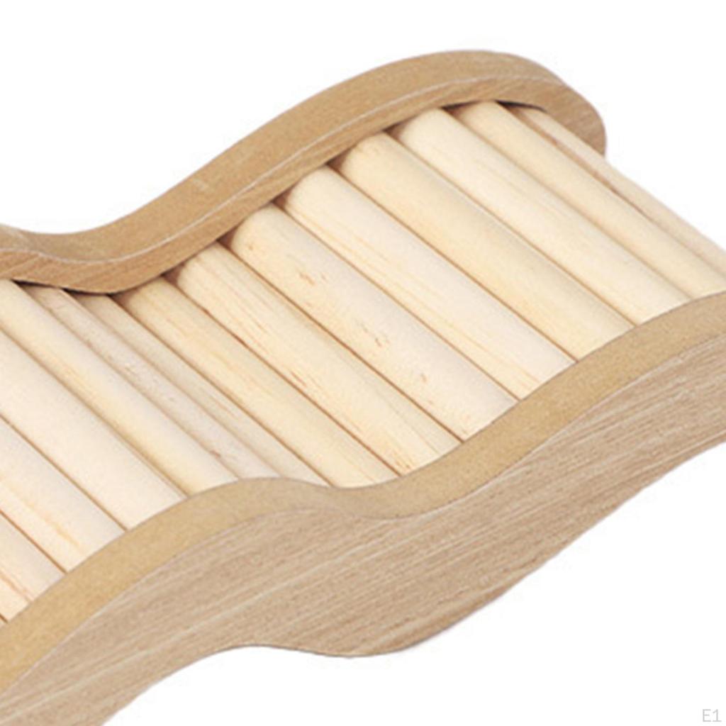 Dřevěná lezečka pro křečky, žebřík, žvýkací žebříkový most, dekorace do klece pro pískomily,