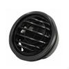 Round Air Outlet Adjustable Conditioning Black Vent Deflector for RV Owners, Practical