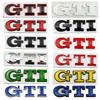 2026 Hot For VOLKSWAGEN VW Metal GTI Logo Car Rear Trunk Emblem Side Sticker for Volkswagen VW Golf 4 5 6 7 8 Polo  Jetta Tiguan