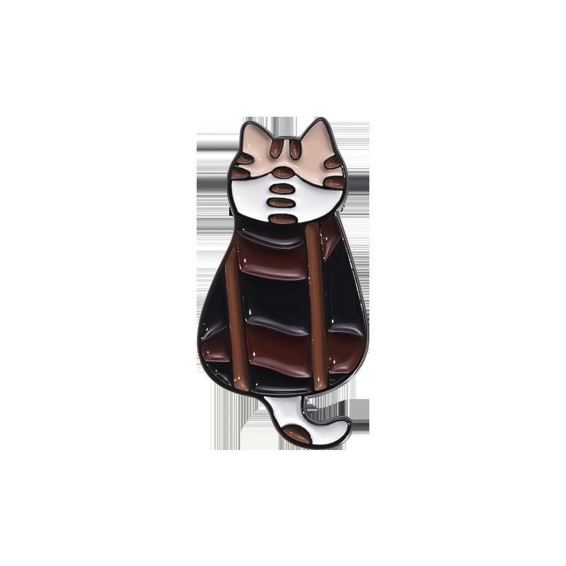 

Cat Charming Shaped Brooch Enamel Pin Featuring Taylor Swift Inspired Design For Lovers Fashion QHXZ409