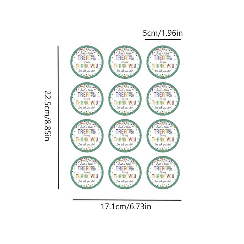 10 Sheets/Set Of 120Pcs Letter Baking Diy Stickers Sealing Stickers Party Gift Decoration Labels