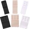 Soft and Comfortable Bra Straps, Elastic, 3 Pieces, 3 Rows with 2 Hook Extension Straps, Women's Underwear Accessories