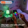 Tuya E27 Smart Bulb WiFi Dimmable LED Light 2700-6500K Color Temperature RGB Full Color Voice Controllable Via Alexa Google Home
