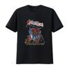 T-shirt da uomo Judas Priest Defenders of the Faith Amplificata Grigio Carbone XL vintage Lavata Casual Leggermente grafica homme Versatile