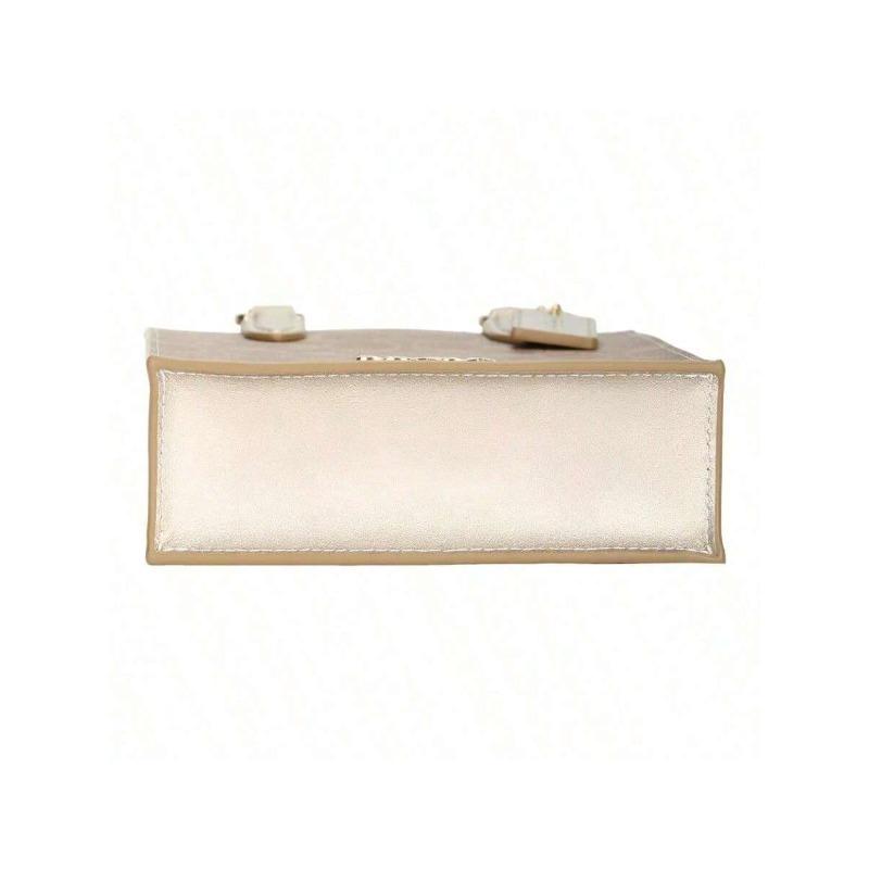 Coach Classic Monogram Pattern Coated Canvas and Leather Sheet Bag, Shoulder Bag, Crossbody Bag, Handbag, Mini, Women's CX188