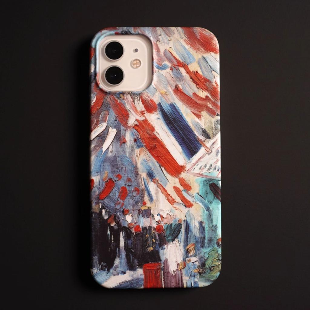 Graffiti Oil Painting for Apple 17promax Cartoon Cute for IPhone16pro Lens All-Inclusive 15 New Style