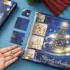 Jewelry Calendar Advent Necklaces Jewelry Fashion Earrings Christmas Alloy Ring For Women Girls Wife Winter Daily Celebration