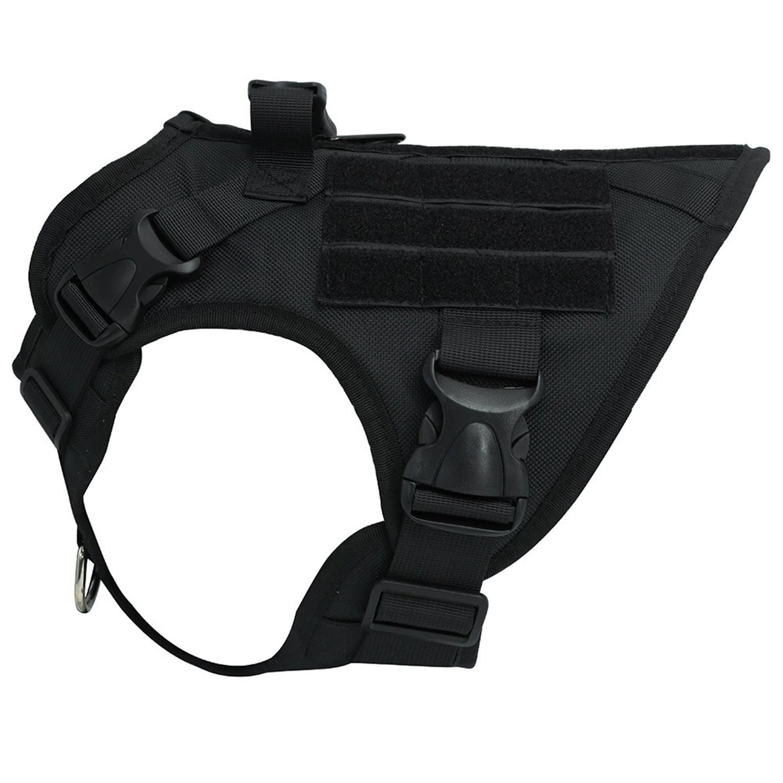 

Training Dog Vest, Nylon Dog Coat with Chest and Back Strap, Large & Medium Pet Training , Dog Training Jacket, Outdoor Dog Clothing S