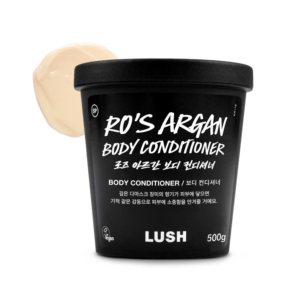 [Lush] Rose Argan Body Conditioner 500g
