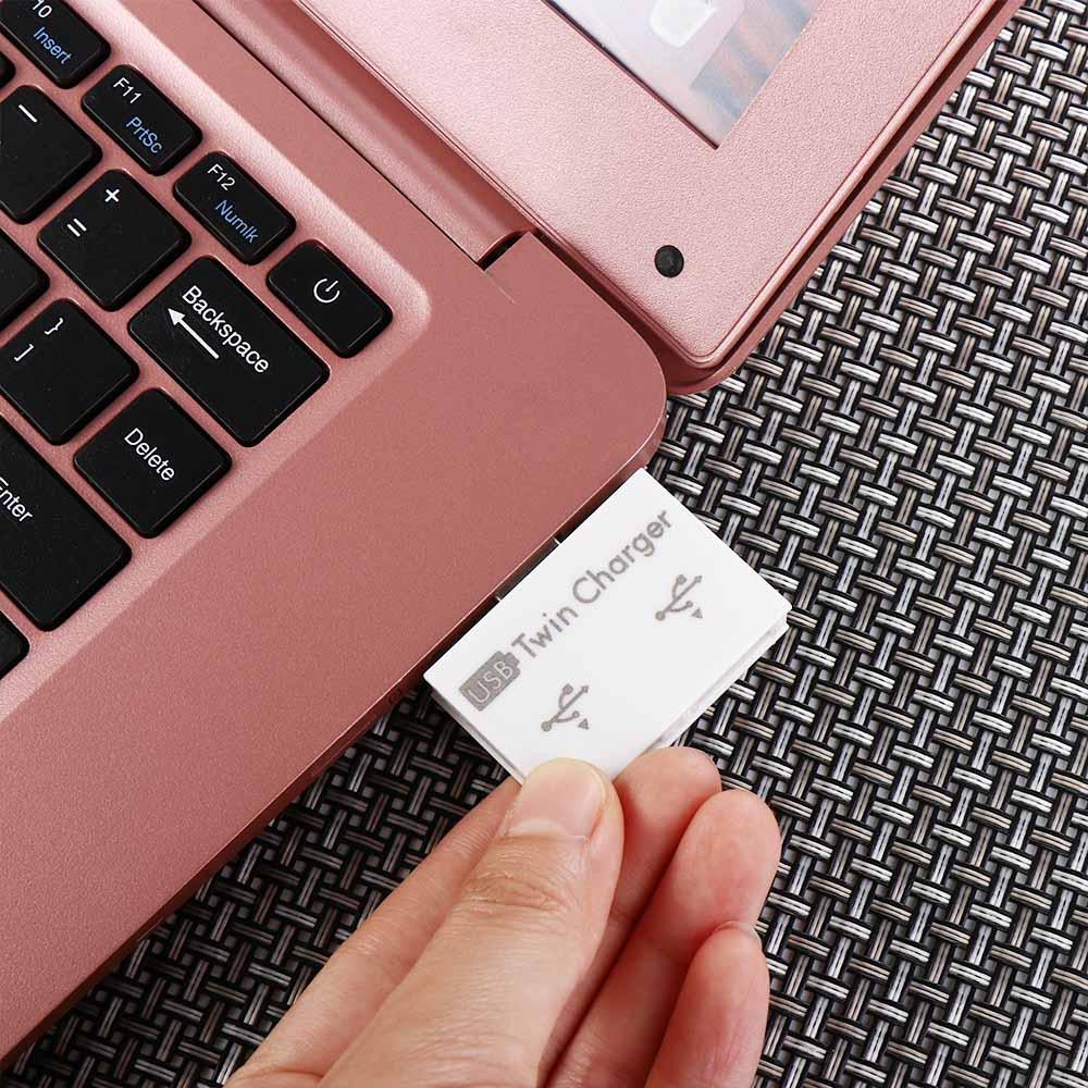 Dock HUB Splitter Adapter Converter USB 2.0 Charging Hub USB Charging Extender 1 Male To 2 Port Female USB2.0 Charging Splitter