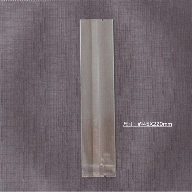 50Pcs 4.5x22cm Long Transparent Clear Plastic Packaging Bags Baking Dessert Finger Biscuit Glutinous Rice Boat Packing Other
