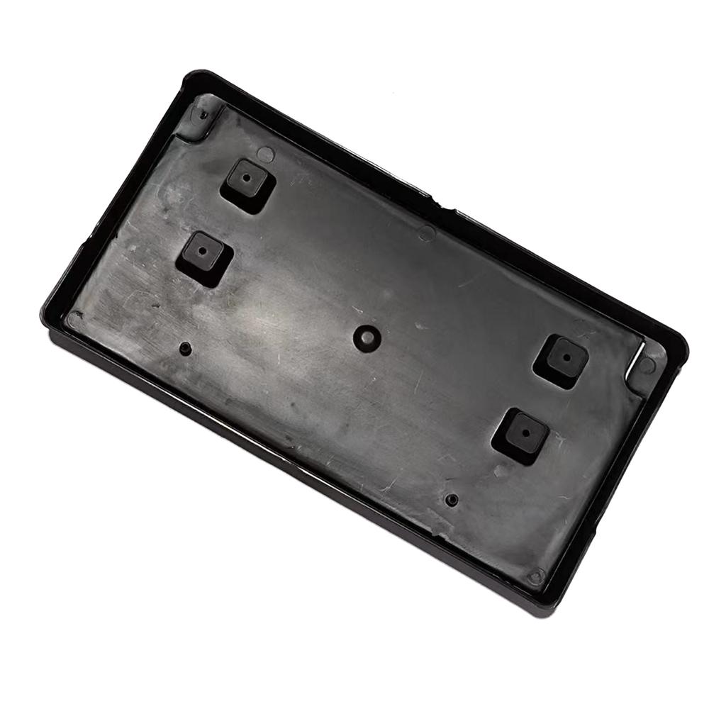 Resistant Corrosion Car Front Bumper License Plate Retainer Bracket Number Secure Mounting Cover Suitable for 68295610AA