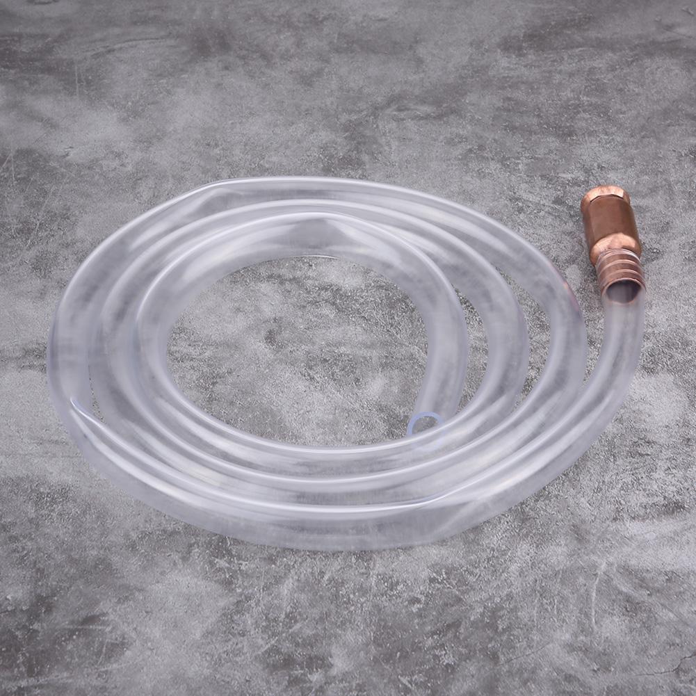 Automatic Siphon Pump Oil Fuel Liquid Transfer Pump Oil Suction Pipe 180cm