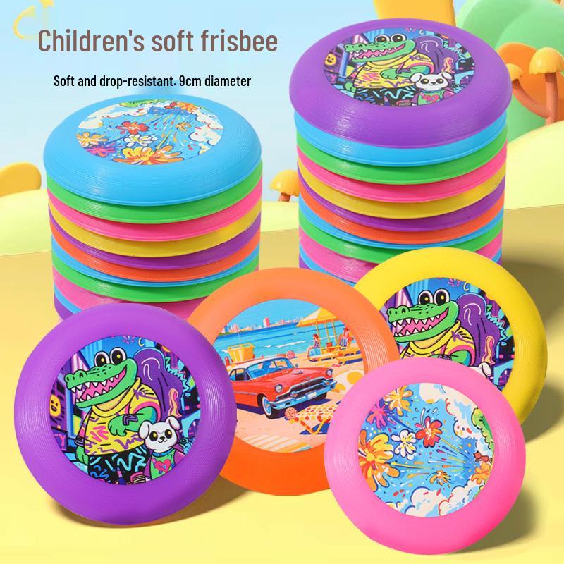 Creative Cartoon Frisbee Toy for Pets and Kids – Interactive Outdoor Competition
