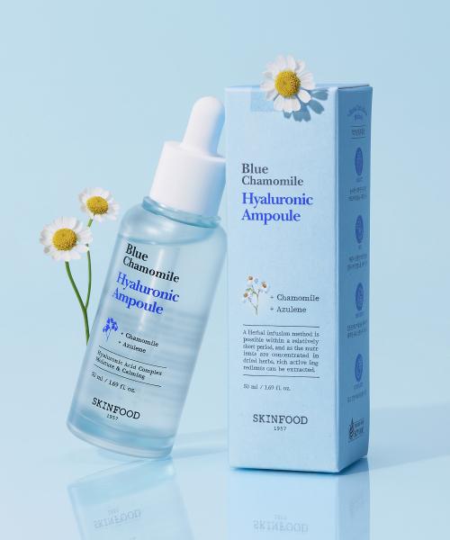 Skinfood Blue Chamomile Hyaluronic Ampoule 50ml NONE