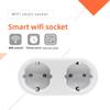 Hot Products Shunt Dual-Control Voice Control Timer Switch Life SocketwifiSmart Socket