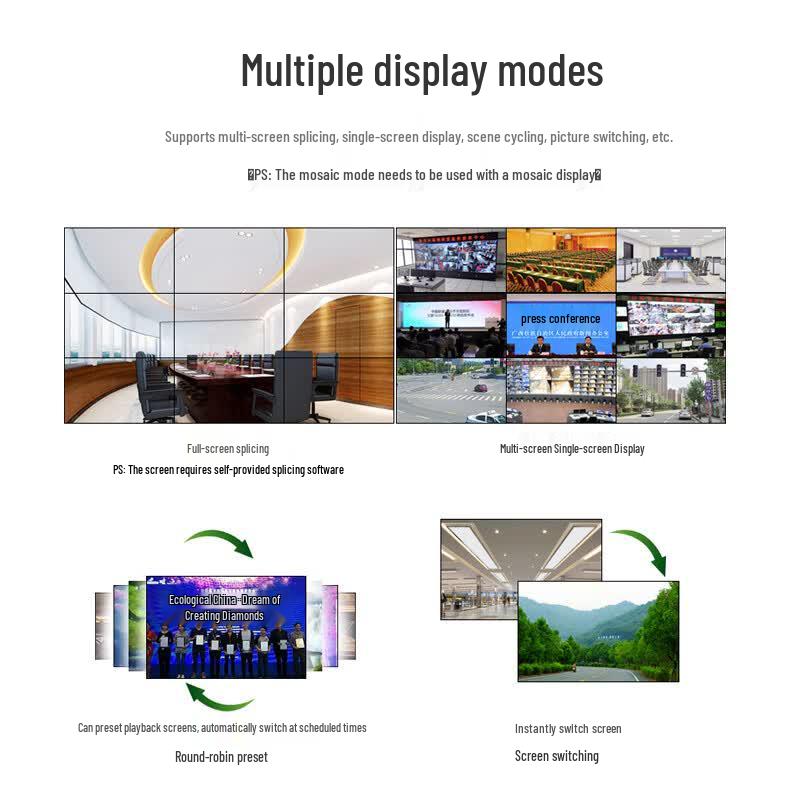 TengLian 4K HDMI Video Matrix Switcher