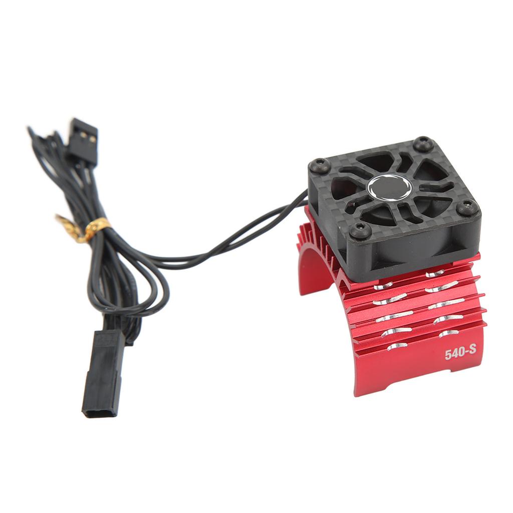 Brushless Motor Cooling Fan 8.4V 28000RPM Strong Heat Dissipation Brushless Motor Dual Cooling Fan Red