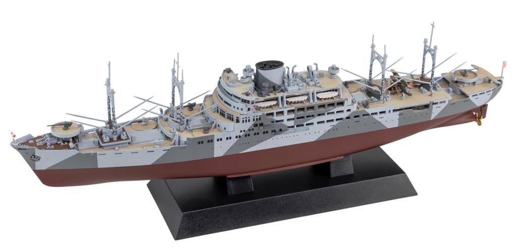Pit-Road 1/700 Skywave Series Japanese Navy Special Cruiser Aikoku Maru 1941 Plastic Model W272 (Ship)
