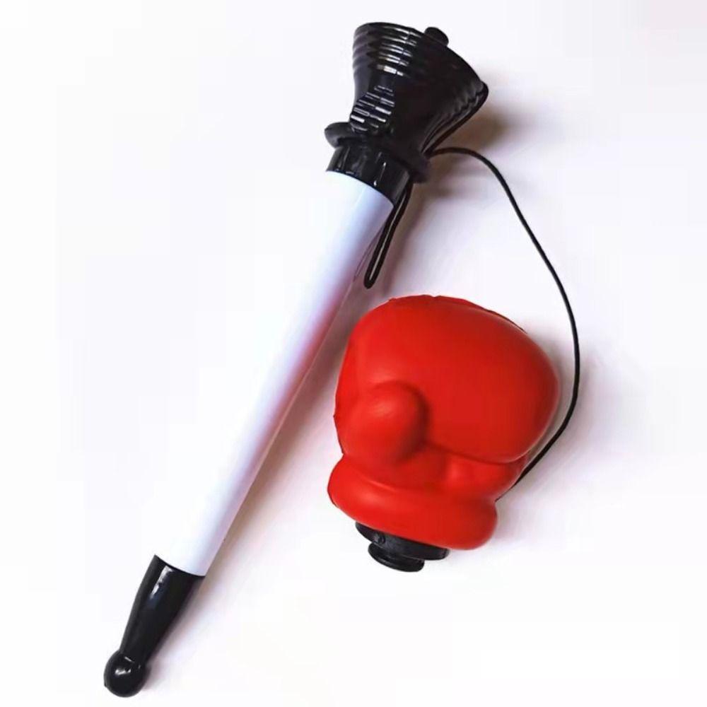 Blue Ink School Supplies Fist Neutral Gel Pen Siging Writing Pen Ballpoint Pen Bounce Boxing Pen