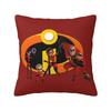 Nordic Style Animation The Incredibles Cushion Cover Polyester Superhero Comedy Throw Pillow Case for Car Square Pillowcase
