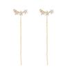 Elegant Star Chain Tassel Earrings for Women - Luxurious, Versatile, and Fashionable Niche Accessories