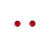 Explosive Millennium Eight-Sided Rose Ear Bone Nails Women'S Multi-Faceted Personality Zircon Exquisite Ear Holes