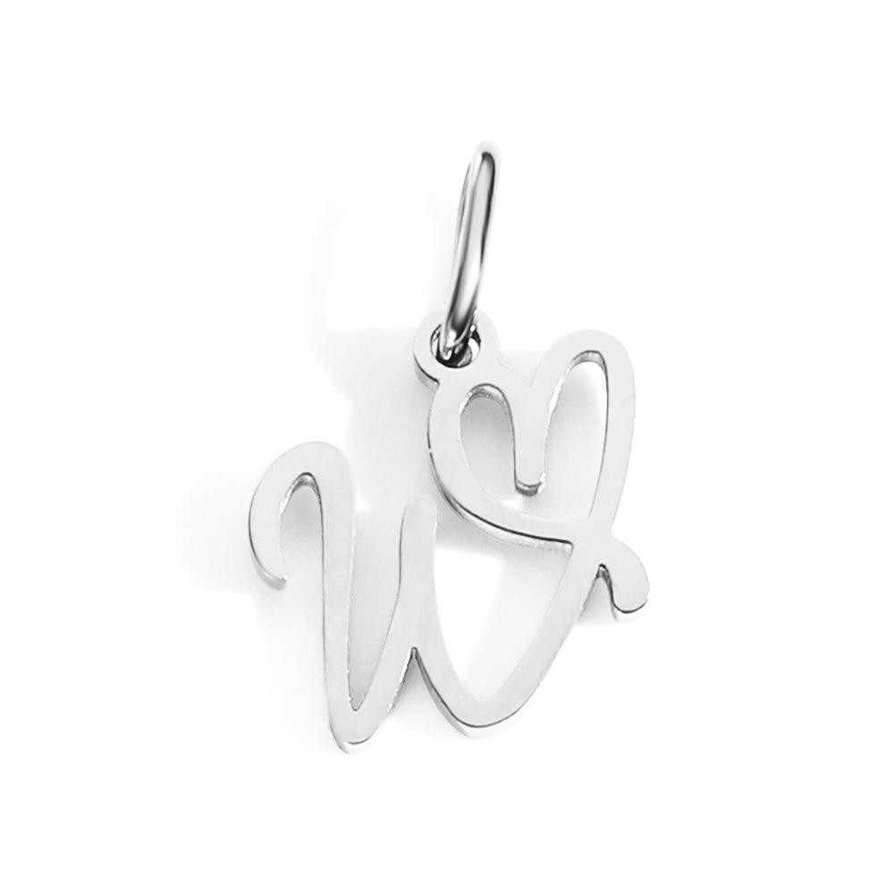 Gold-Plated Stainless Steel Alphabet Pendants for DIY Necklaces – Colorfast Jewelry Charms