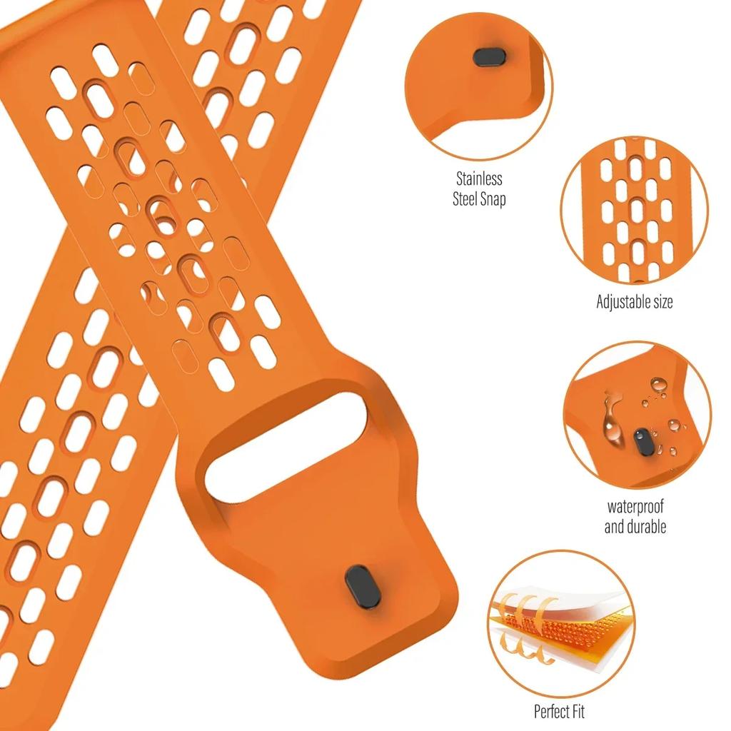 Breathable Silicone Strap for Redmi Watch 5 Active Smartwatch Watchband Sport Bracelet Correa for Redmi Watch 5 Lite Wristband