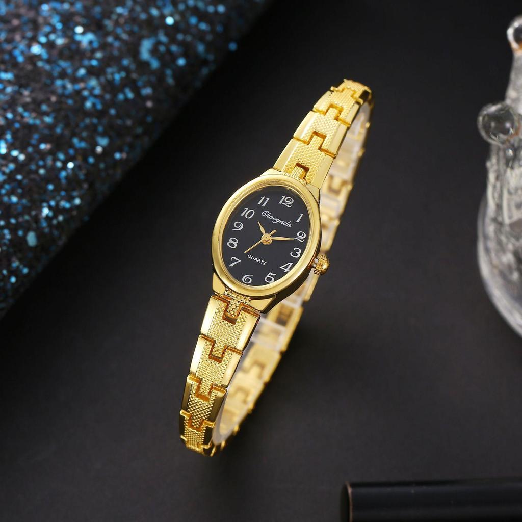 Oval Dial Women Quartz Watches Fashion Luxury Ladies Watch Stainless Steel Wristwatch Gift Dress Clock Reloj Mujer