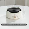 EXSX 220V Electric Mini Coffee Heater Milk Tea Mocha Heating Stove Hot Plate Multifunctional Cooking Pot Oven Furnace Cooker