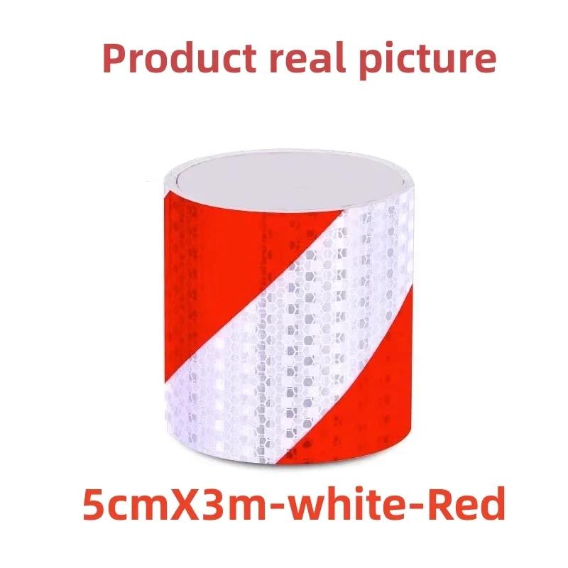 NEW Shining Reflective Safety Warning Tape Self Adhesive Twill Printing Reflective Tape for Car