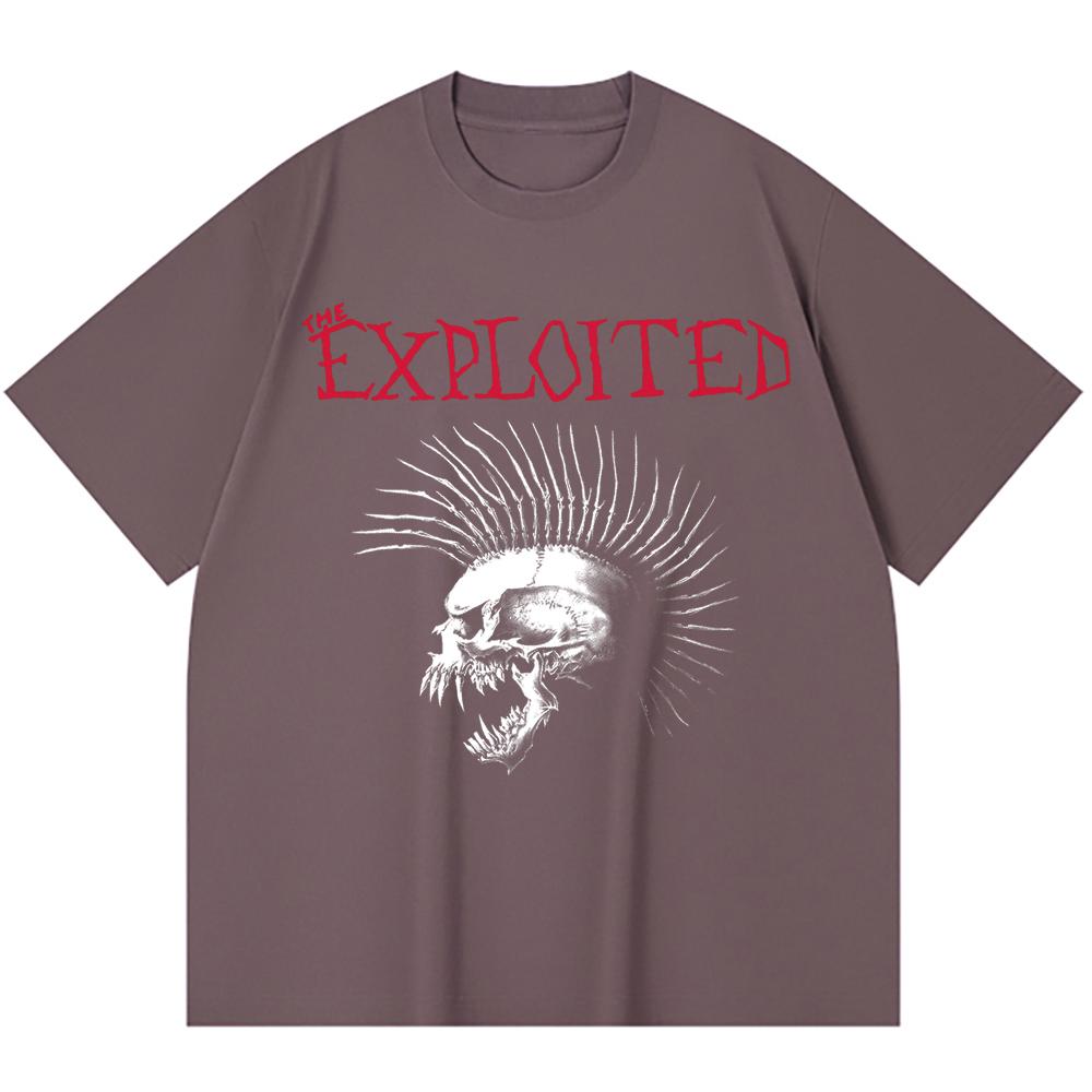 230 Gsm 100% Cotton Heavy Metal T-Shirt Rock Band Popular Music Print Unisex Heavy Cotton T Shirt