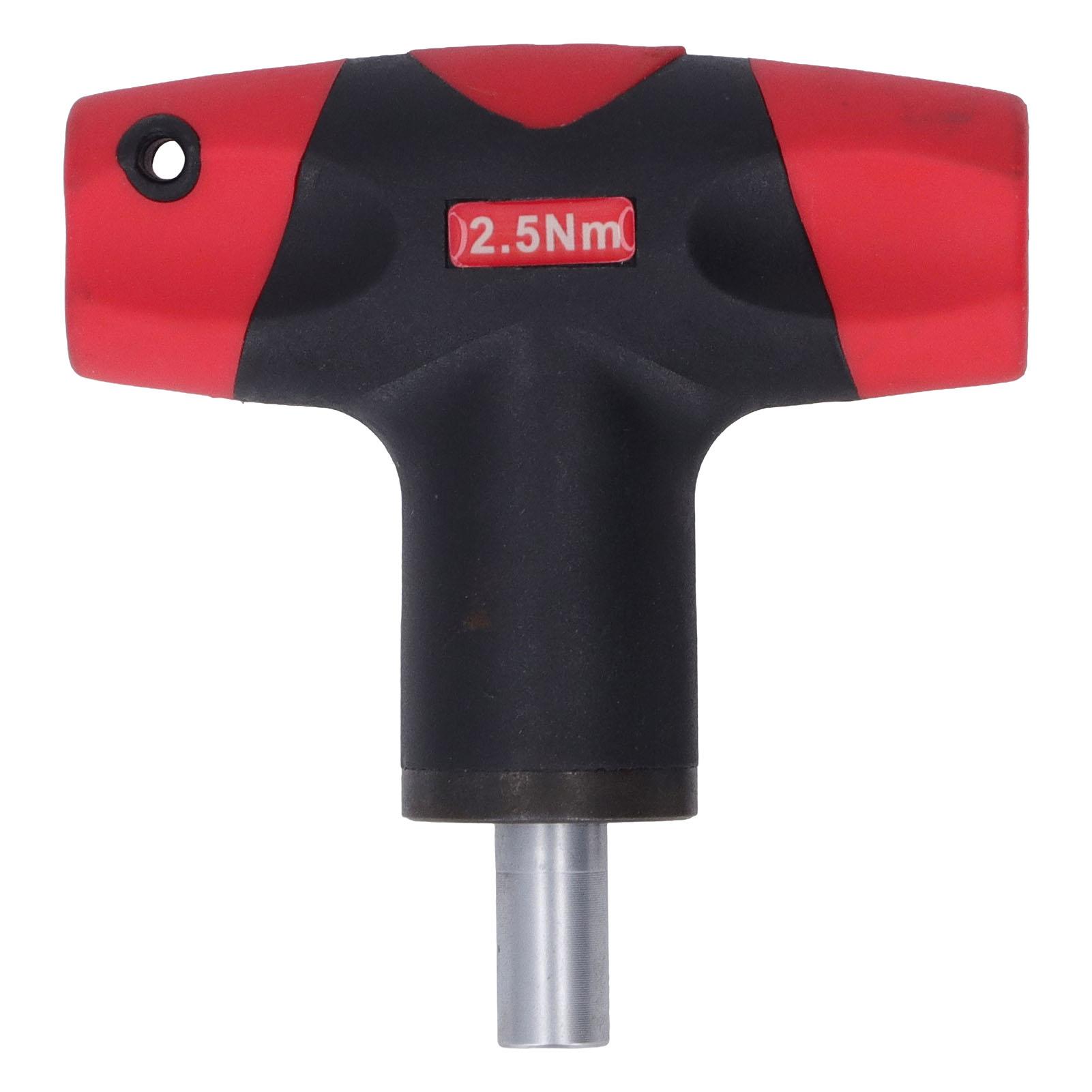

T-образный гаечный ключ с фиксированным кручением из хром-ванадиевой стали, шестигранный инструмент для ремонта 2,5 Нм