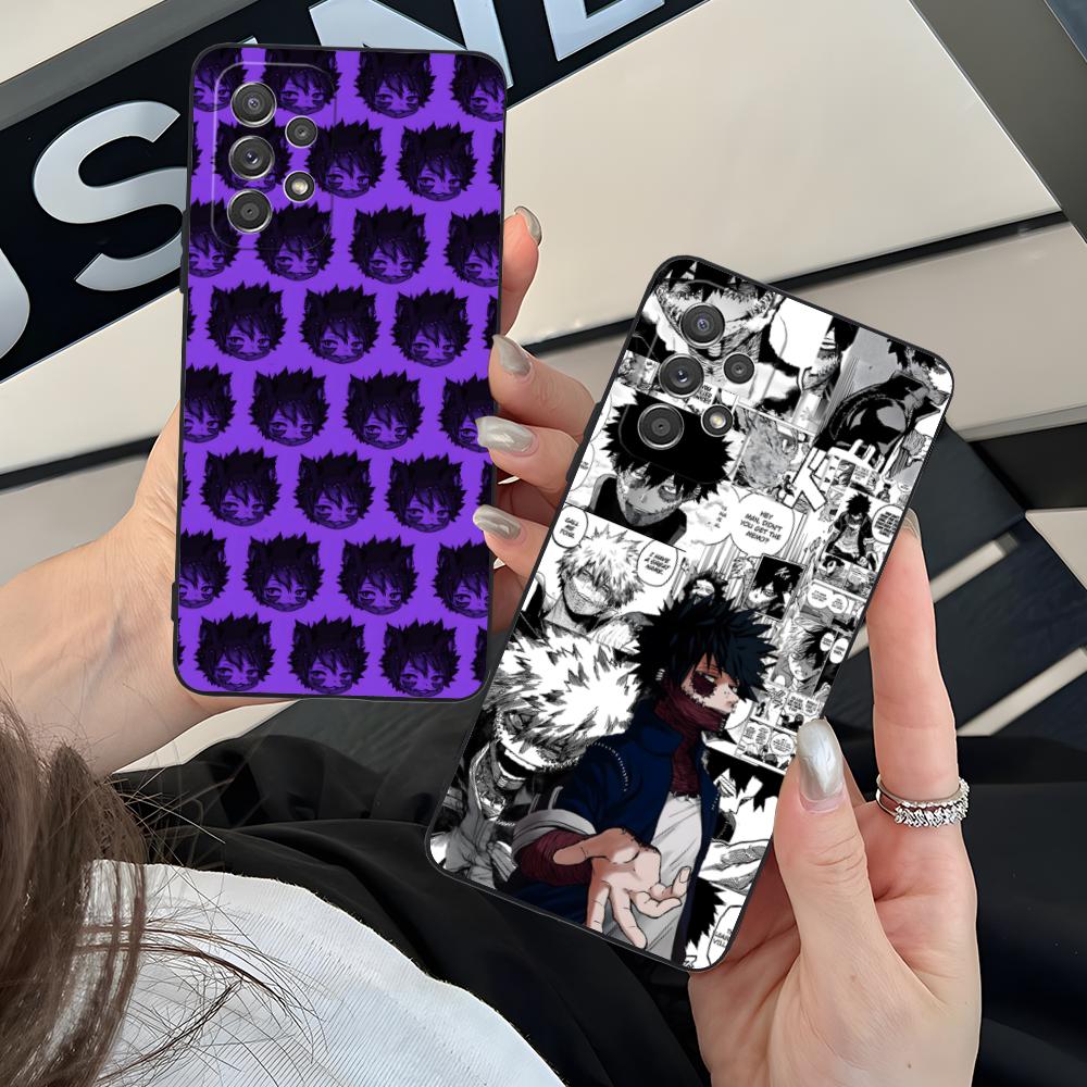 My Hero Academia Dabi Phone Case for Samsung Galaxy M55 54 42 35 34 33 32 23 22 15 14 13 12 F55 5G Colour Protective Luxury