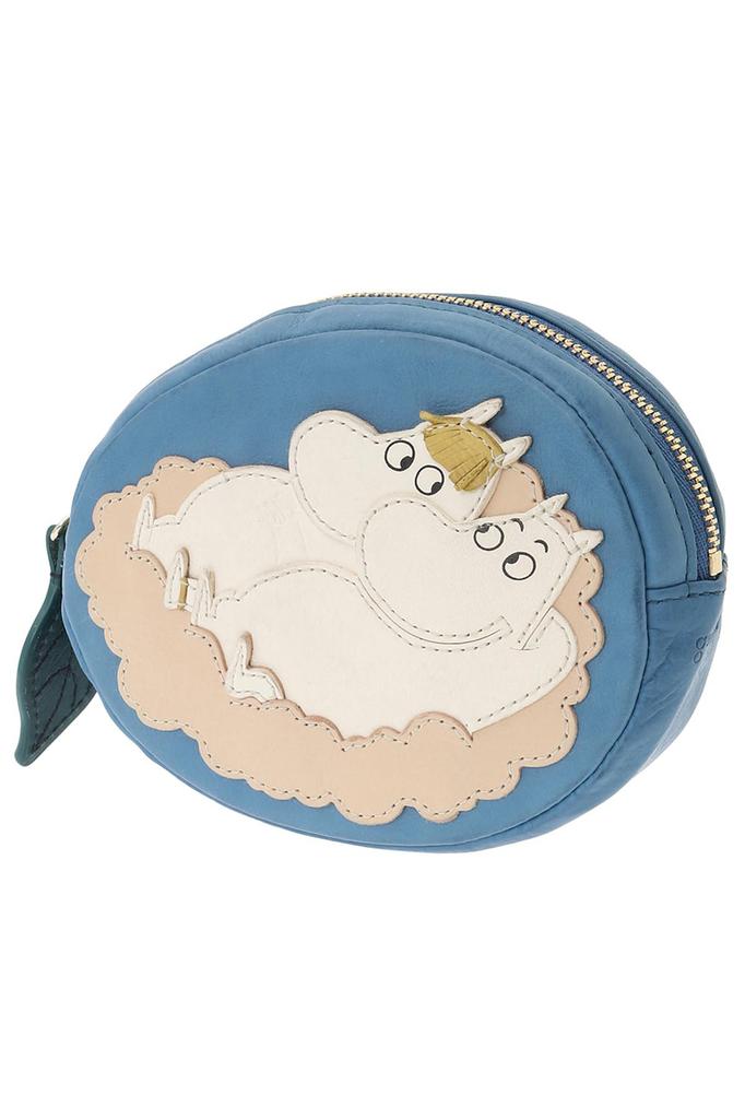 Genten Moomin Pouch and Blue "Moomin Snorkmaiden" GE-46143-80