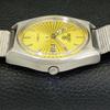 VINTAGE SEIKO 5 AUTOMATIC JAPAN 6309A MENS GOLDEN COLOR DIAL WATCH A701332-5 R206a-a701332