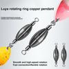 5Pcs Fishing Metal Spinners Lures with Sharp Hooks 360-Degree Rotating Wobbler Jigging Spoon Lures Fishing Accessories