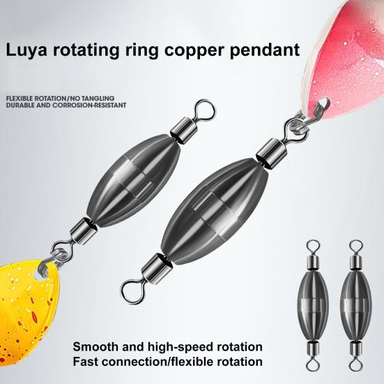 5Pcs Fishing Metal Spinners Lures with Sharp Hooks 360-Degree Rotating Wobbler Jigging Spoon Lures Fishing Accessories